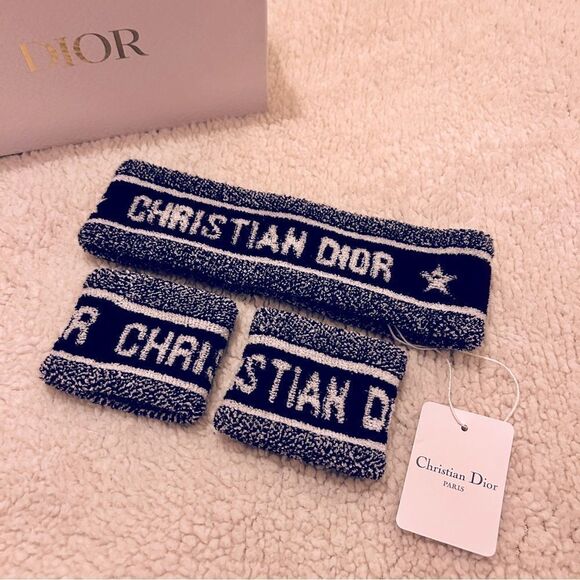 NEW Christian Dior Bandeau and Poignet Set - Picture 1 of 6